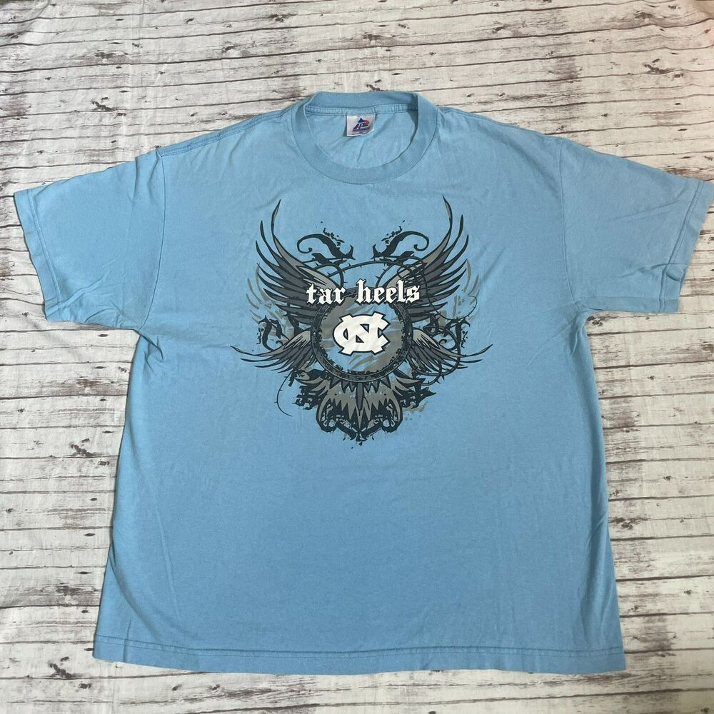Tri Lake Sportswear Mens Short Sleeve T Shirt UNC North Carolina Sz XL Tarheels